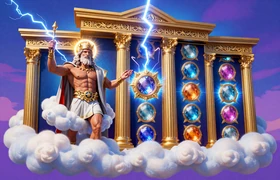 Gates of Olympus von Pragmatic Play - Online Spielautomat mit 96.5% RTP bei BillionaireSpin Casino