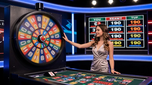 Live Casino Stream - Crazy Time Spielshow mit echtem Dealer und Geldrad bei BillionaireSpin