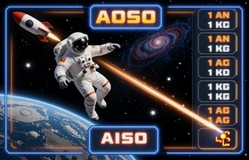 Spaceman von Pragmatic Play - Online Spielautomat mit 96.0% RTP bei BillionaireSpin Casino