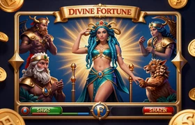 Divine Fortune Jackpot Slot von NetEnt - griechische Mythologie trifft Millionen-Gewinne