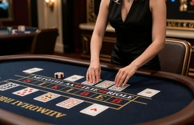 Baccarat Squeeze Live mit langsamem Kartenaufdecken f&uuml;r maximale Spannung bei BillionaireSpin
