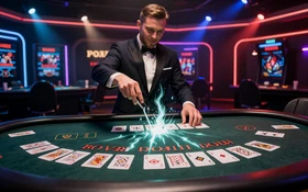 Power Blackjack Live-Tisch mit doppelter Einsatzm&ouml;glichkeit und elektrischer Spielatmosph&auml;re