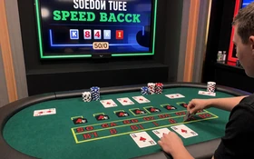 Speed Blackjack Live mit Timer-Anzeige - schnellstes Blackjack-Format von Evolution Gaming