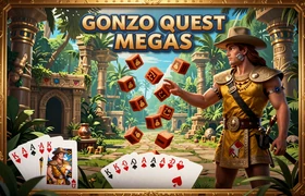 Gonzo's Quest Megaways von Red Tiger / NetEnt - Online Spielautomat mit 96.0% RTP bei BillionaireSpin Casino