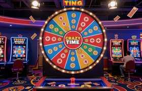 Crazy Time von Evolution - Online Spielautomat mit 96.08% RTP bei BillionaireSpin Casino